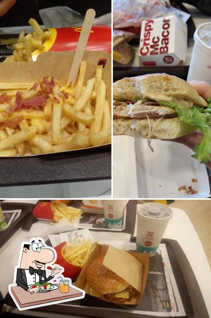 Cibo al McDonald's Enna
