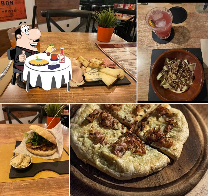 Piatto di formaggi al Monte Street Bistrò