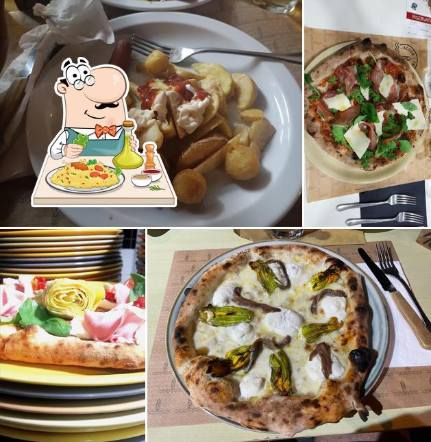 Patatas bravas al Pizzeria Acqua e Farina