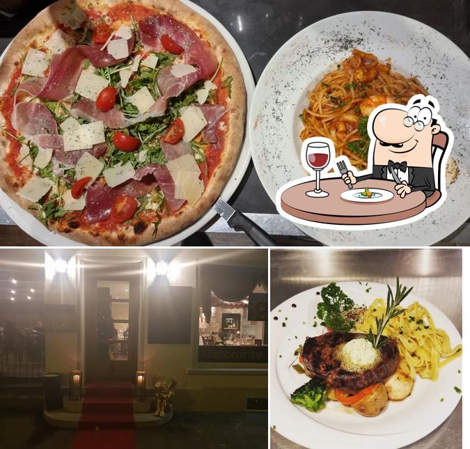 La immagine della cibo e esterno di Ristorante Pizzeria al Agi-M