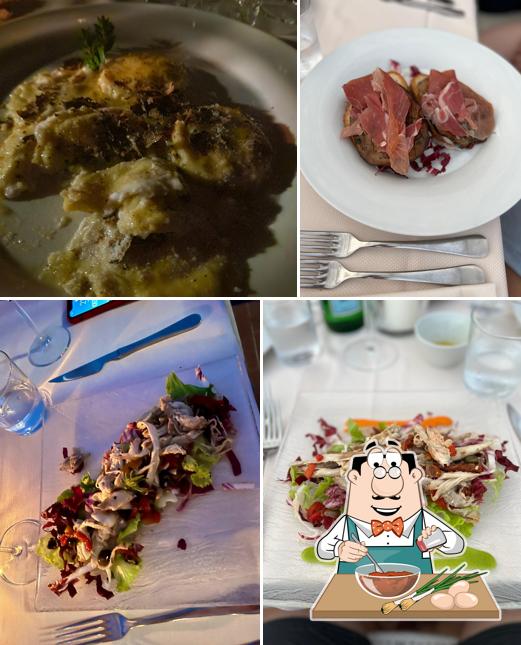 Ravioli al Ristorante Osteria L'Oliveta