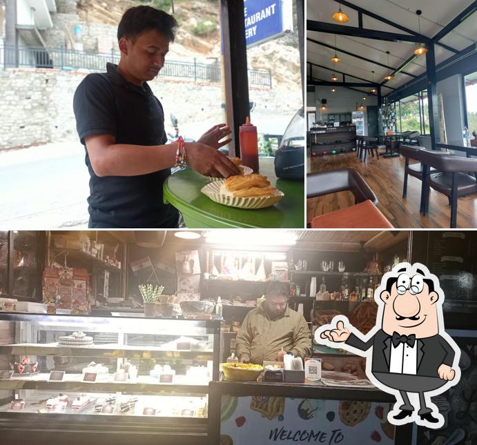 Among different things one can find interior and exterior at Royal Hill Baker's