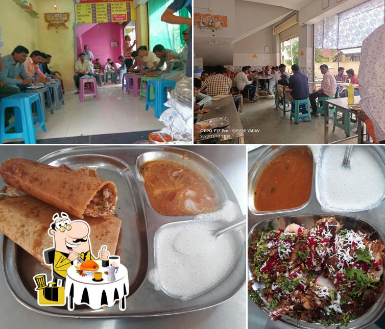 The restaurant's food and interior