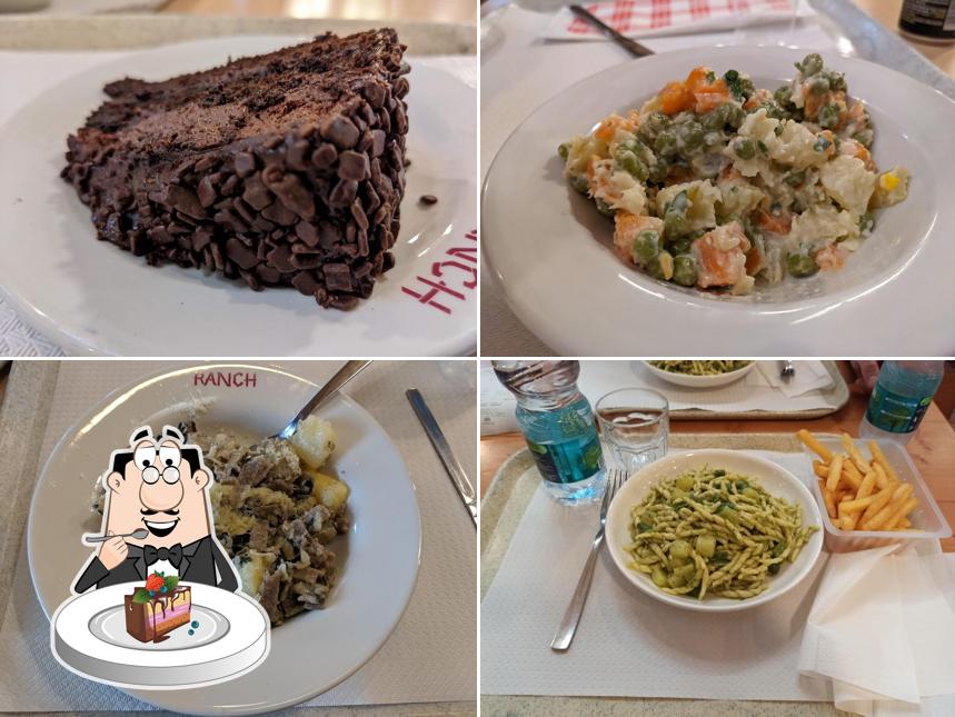 Torta al cioccolato al Ristorante Ranch