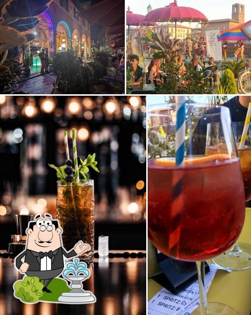 Tra le varie cose da SPRITZMANIA si possono trovare la esterno e bevanda