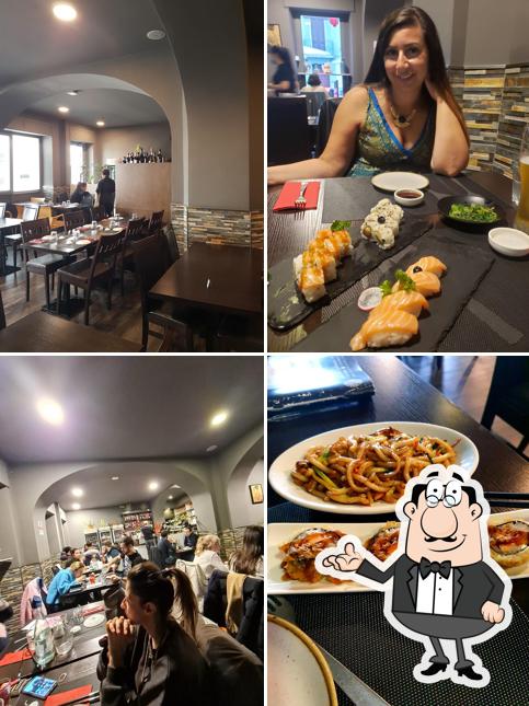 Dai un'occhiata agli interni di Sushi Jiang
