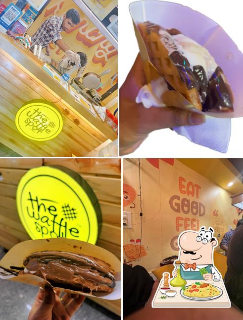 Food at The Waffle Spot