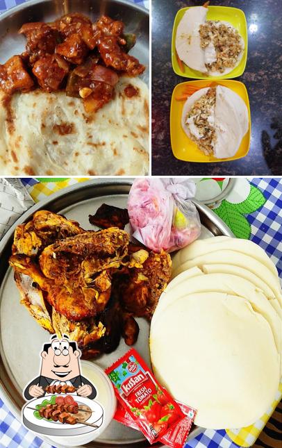 Food at Arabian Food Court