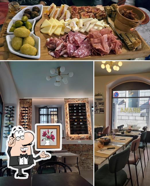 Brama si caratterizza per la interni e cibo