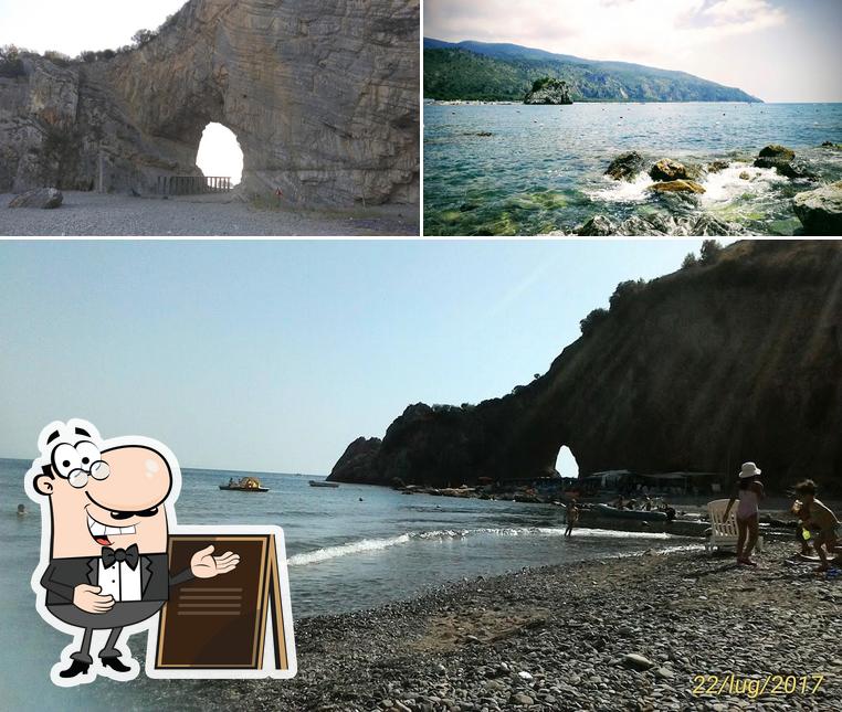 Puoi goderti l'aria fresca dal dehors di Lido Arco Naturale Beach