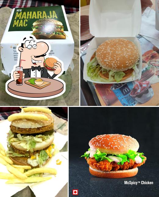 Treat yourself to a burger at McDonald's