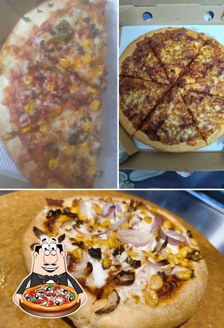Try out different variants of pizza Try out different variants of pizza