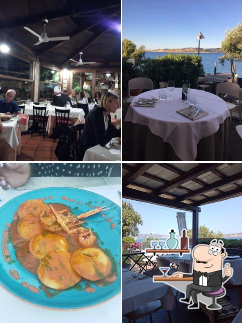 Gli interni di Il Vecchio Pirata