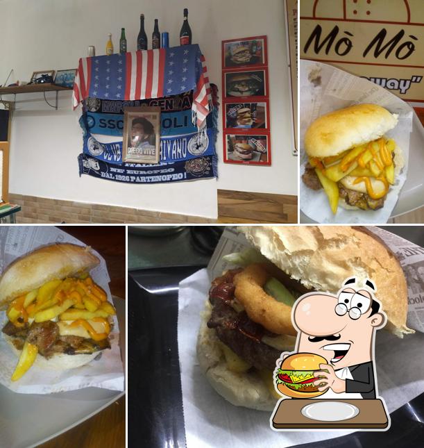 Prova un hamburger a MòMò take away