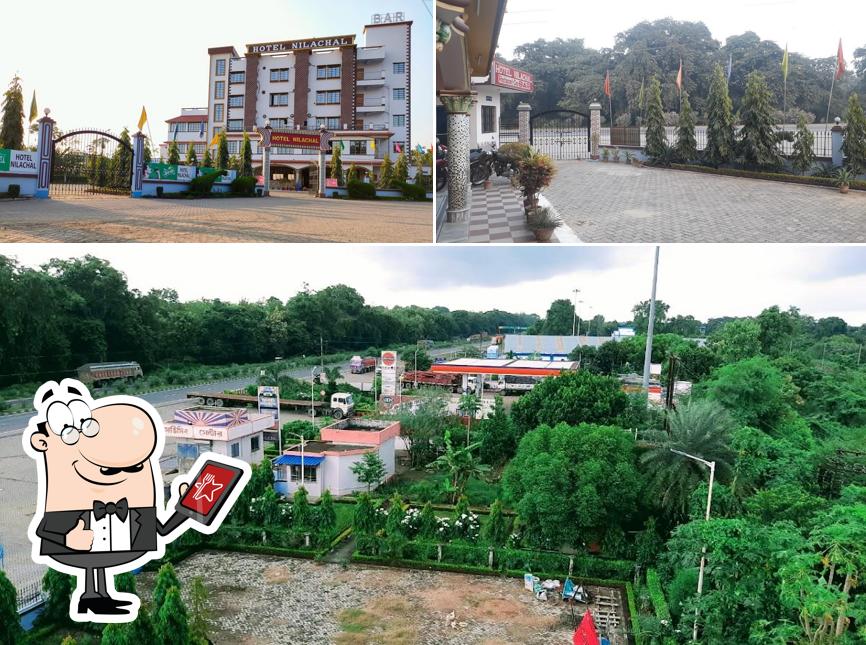 Enjoy the view outside HOTEL NILACHAL