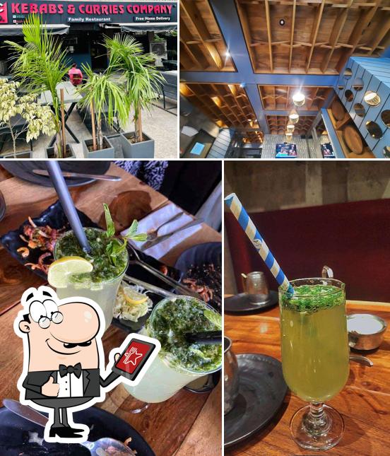 This is the image showing exterior and drink at Kebabs & Curries Company - Kota