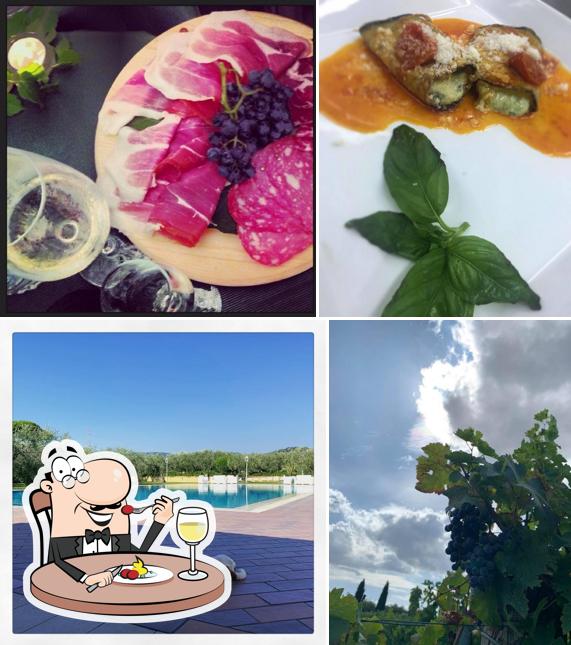 La foto della cibo e esterno di La Meridiana