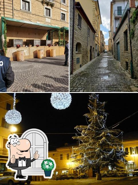 Gli esterni di Latanadelbianconiglio CupraPub Pizzeria
