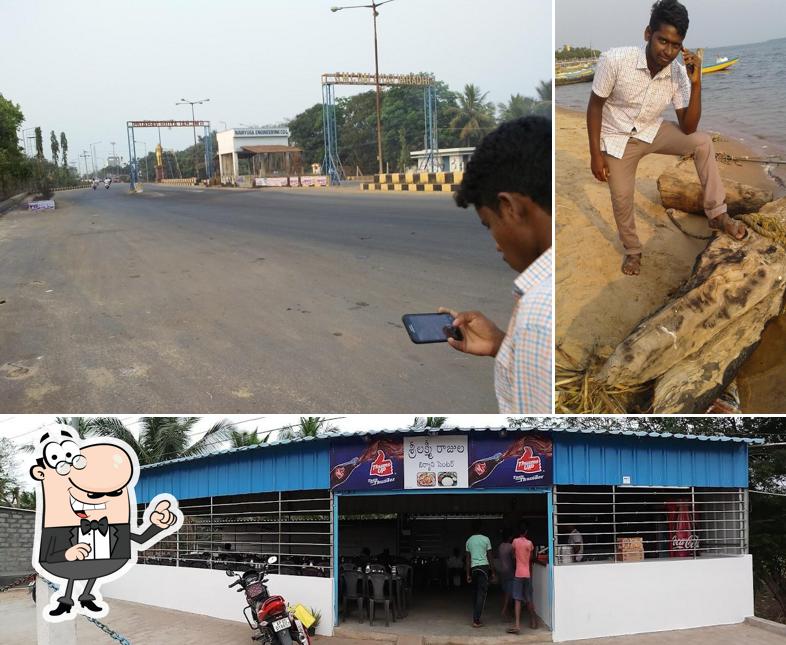 The exterior of Sri Lakshmi rajula Biryani Center yanam 533464