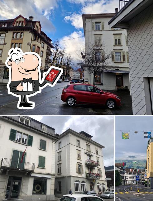 Gli esterni di Restaurant Stauffacher