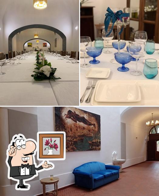 Gli interni di Villa Grancassa Relais Hotel Ristorante