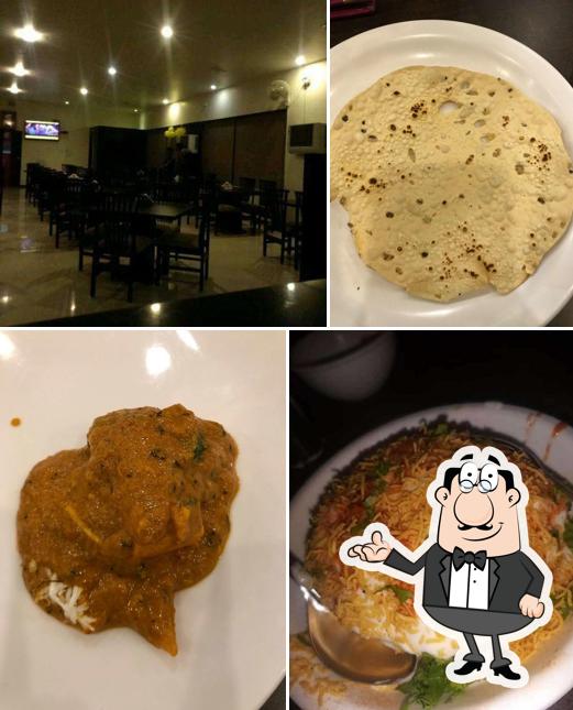 Take a seat at one of the tables at Siddhi Restaurant