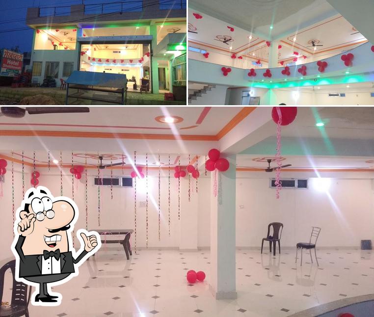 The interior of Khama Ghani Restaurant