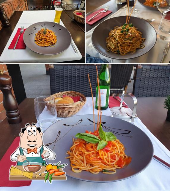 Spaghetti alla bolognese al Villa Barone Ristorante Pizzeria