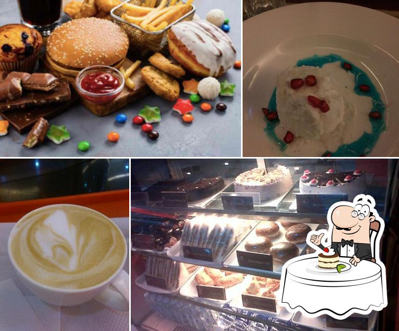 Coffee Lounge offers a variety of desserts