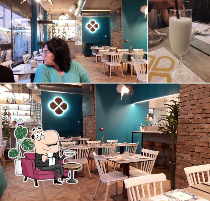 La interni e bevanda del ristorante