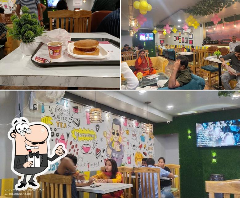 The interior of MBA Chaiwala