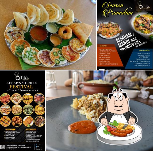 Take a look at the image displaying food and beverage at Orfila Restaurant
