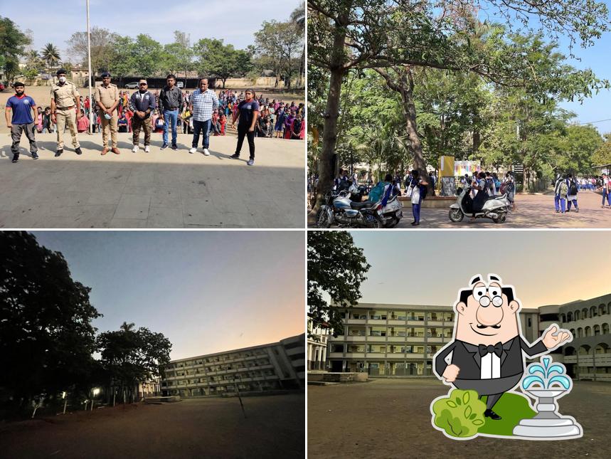 Check out how DCO Sarvajanik High School looks outside