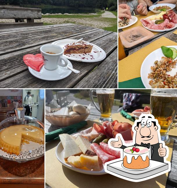 Torte di carote al Bar Le Guane del Laghetto