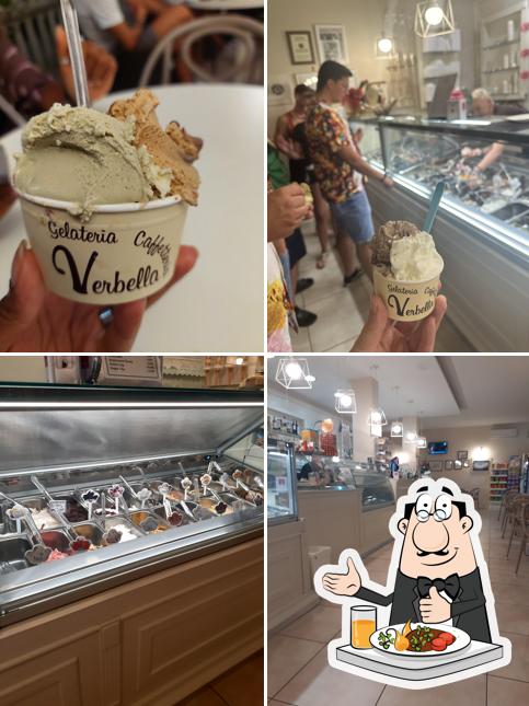 Questa è la immagine che raffigura la cibo e interni di Caffe Verbella