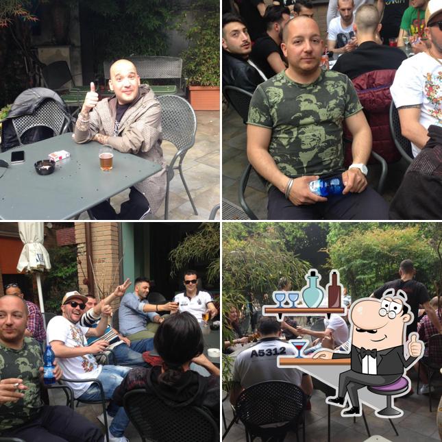 Gli interni di Due Spade Birreria