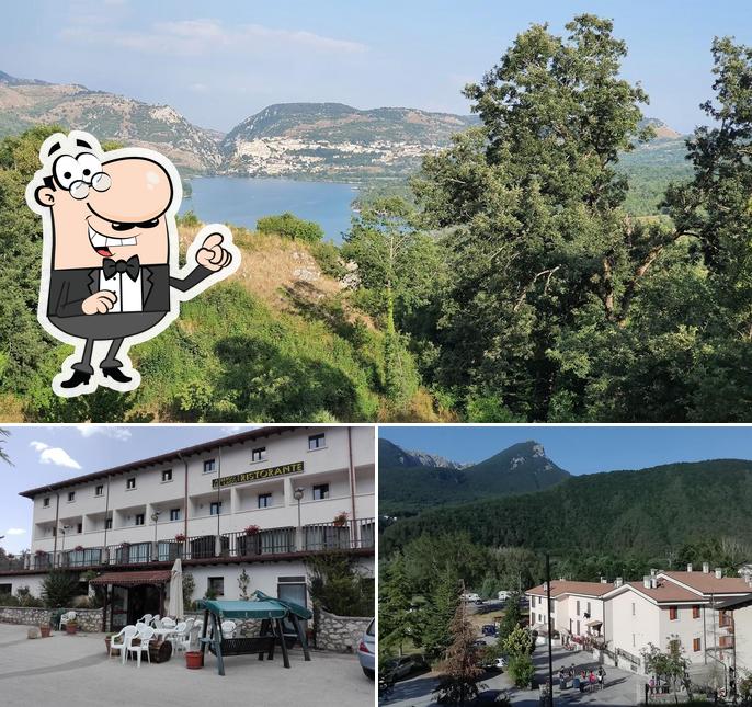 Gli esterni di Albergo del Lago