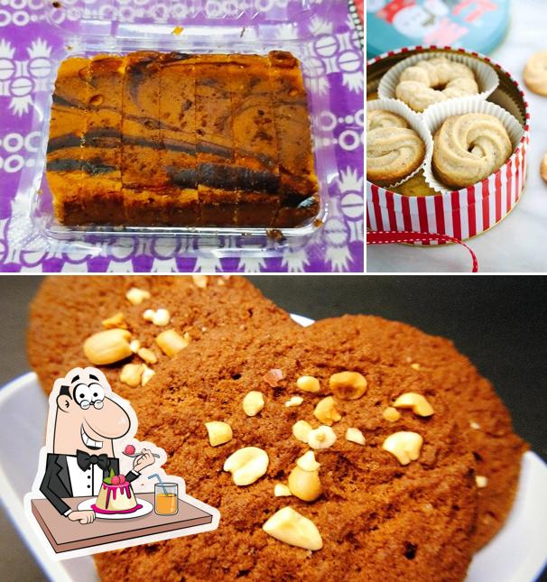 M/S Tara Bakery serves a selection of sweet dishes