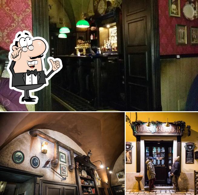 Gli interni di Old Porter - Real English Public House
