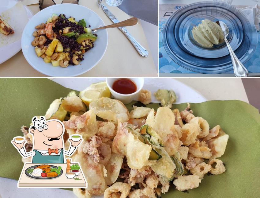 Calamari fritti al Peperittima Beach Club