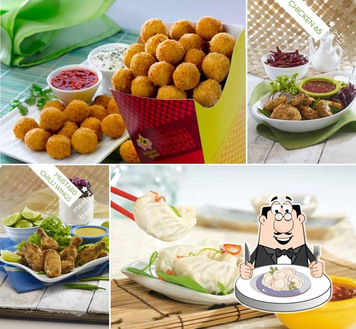 Dumplings at Republic of Chicken