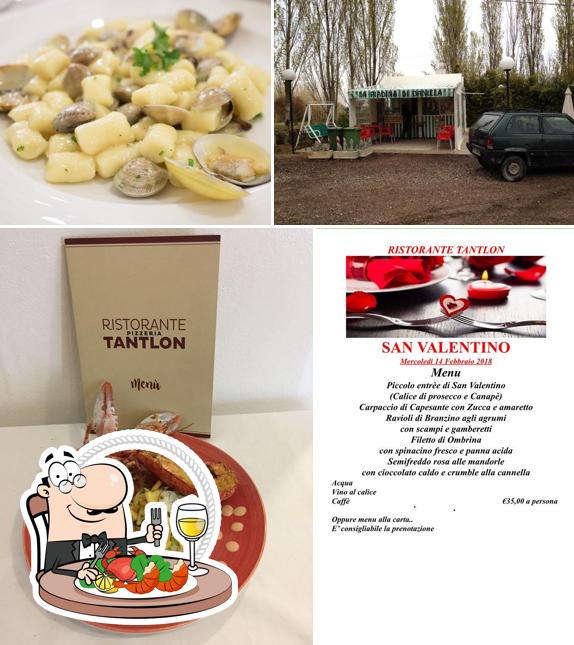 Ordina la cucina di mare a Ristorante Trattoria Pizzeria Tantlon