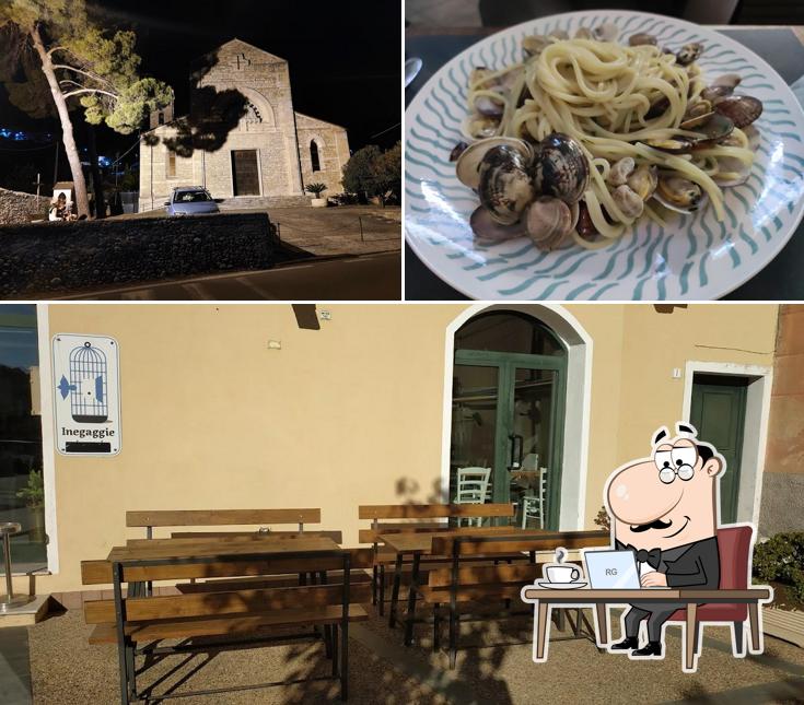 La interni e esterno del ristorante