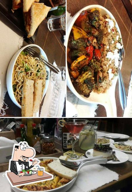 Food at Hobnob Gourmet Cafébar