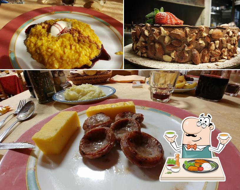 Cibo al Trattoria Capitello Della Cocca