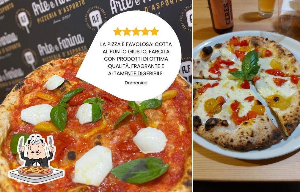 Prenditi una pizza a Arte e Farina+
