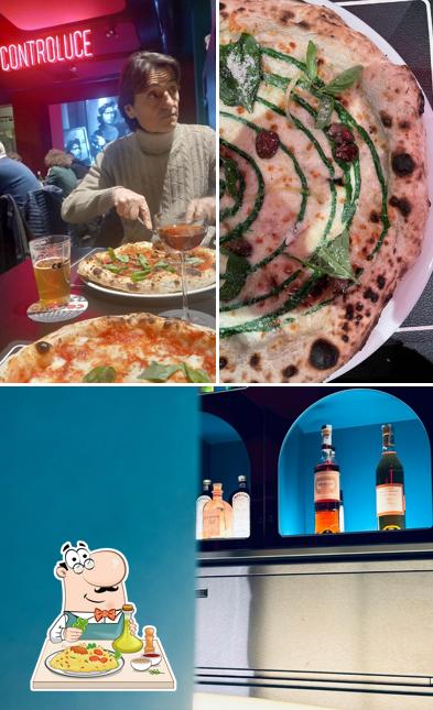 La foto della cibo e bevanda di Controluce Pizzeria