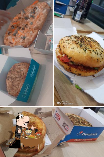 Food at Domino's Pizza