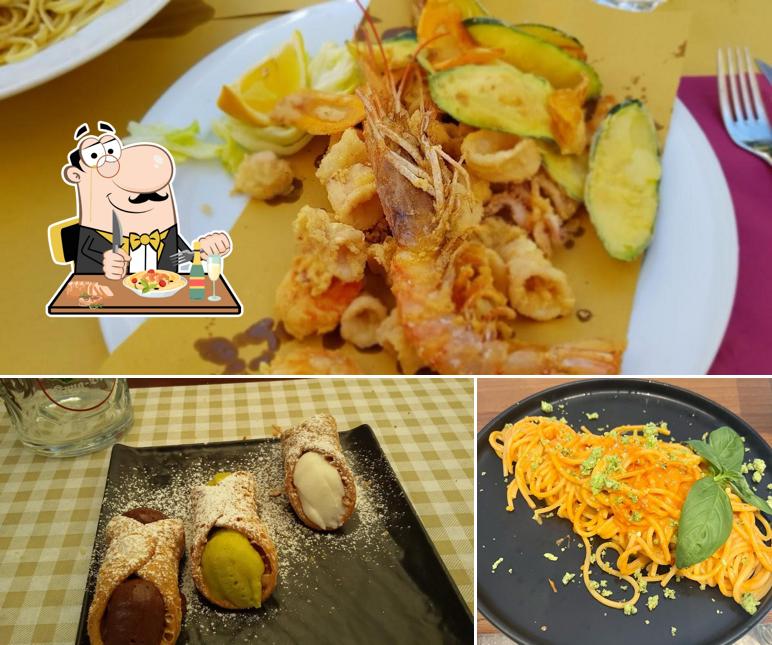 Cibo al Trattoria Al Boia Partanes