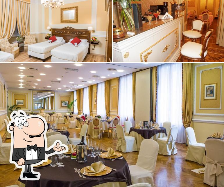 Gli interni di Hotel Bristol Palace